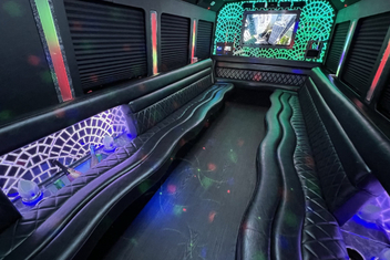Florissant Limo Bus Interior