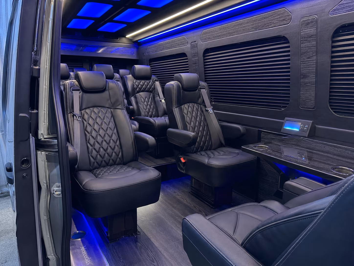 sprinter van transportation for groups and events across florissant